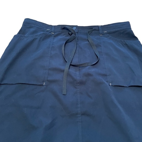 A/E Sport Co - Ladies Long Maxi Skirt - Slit in back-Zip Front-Drawstring-Size16 - Picture 3 of 11